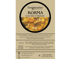 Tongmaster Korma Curry Paste & Marinade